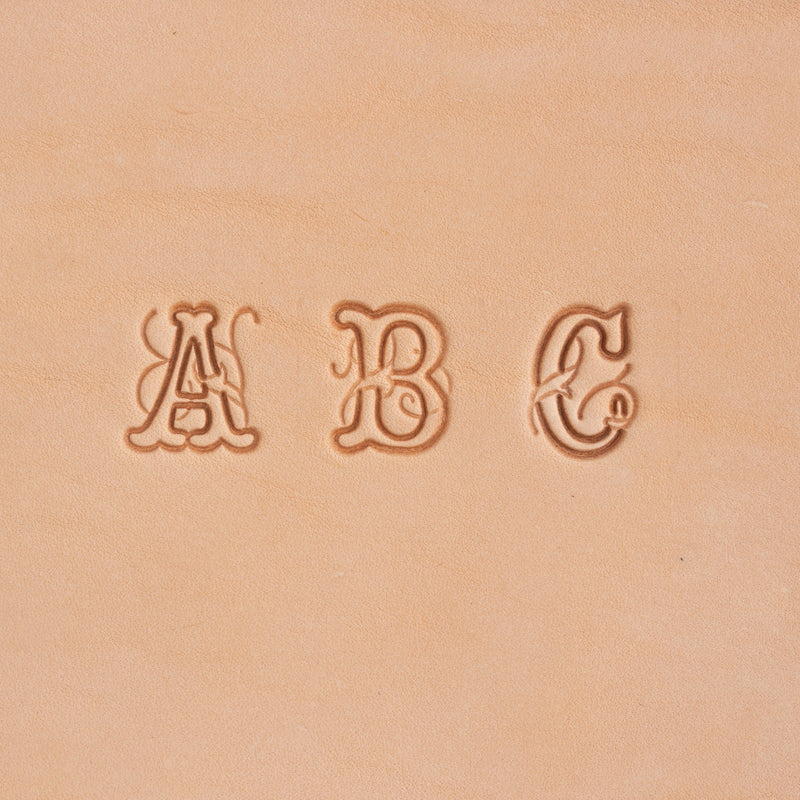 Juego de alfabeto escrito Craftool® de 3/4" (19 mm)