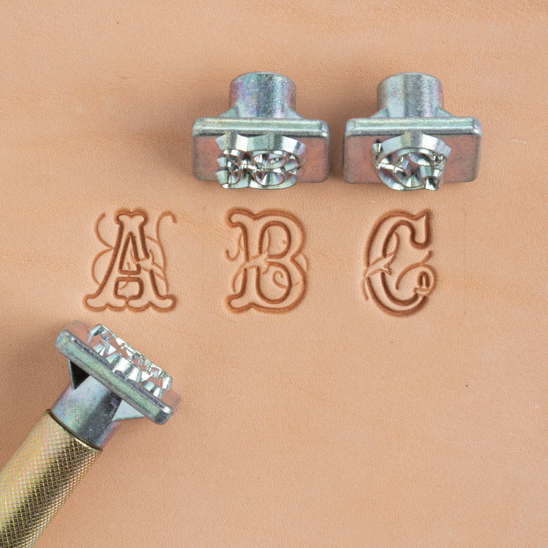 Juego de alfabeto escrito Craftool® de 3/4" (19 mm)