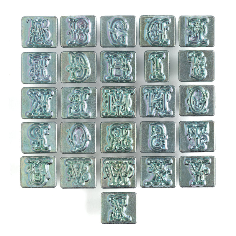 Juego de alfabeto escrito Craftool® de 3/4" (19 mm)