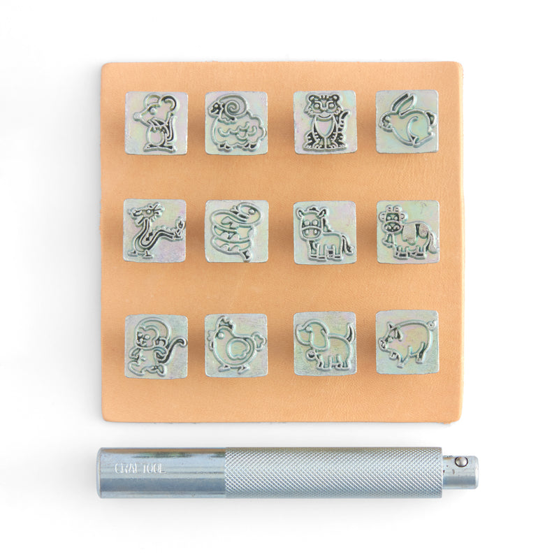 Craftool® Cartoon Animal Stamp Set