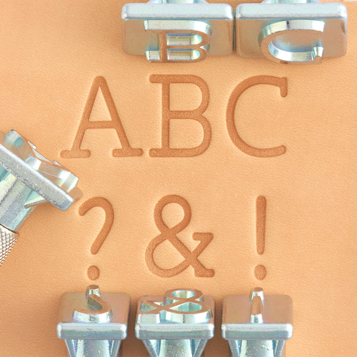 Craftool® Typewriter Alphabet Stamp Set
