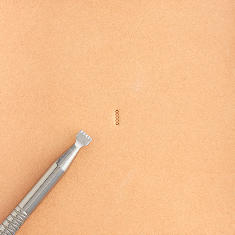 5-Hole Bar Grounder Stainless Steel Stamp