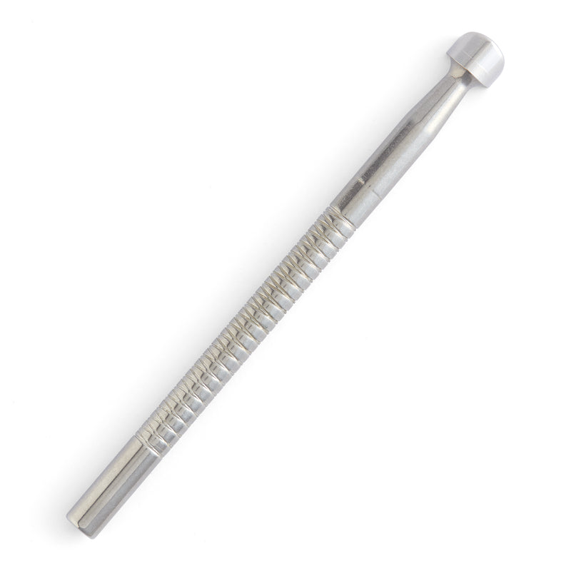 Medium Rounded Mule Foot Stainless Steel Stamp