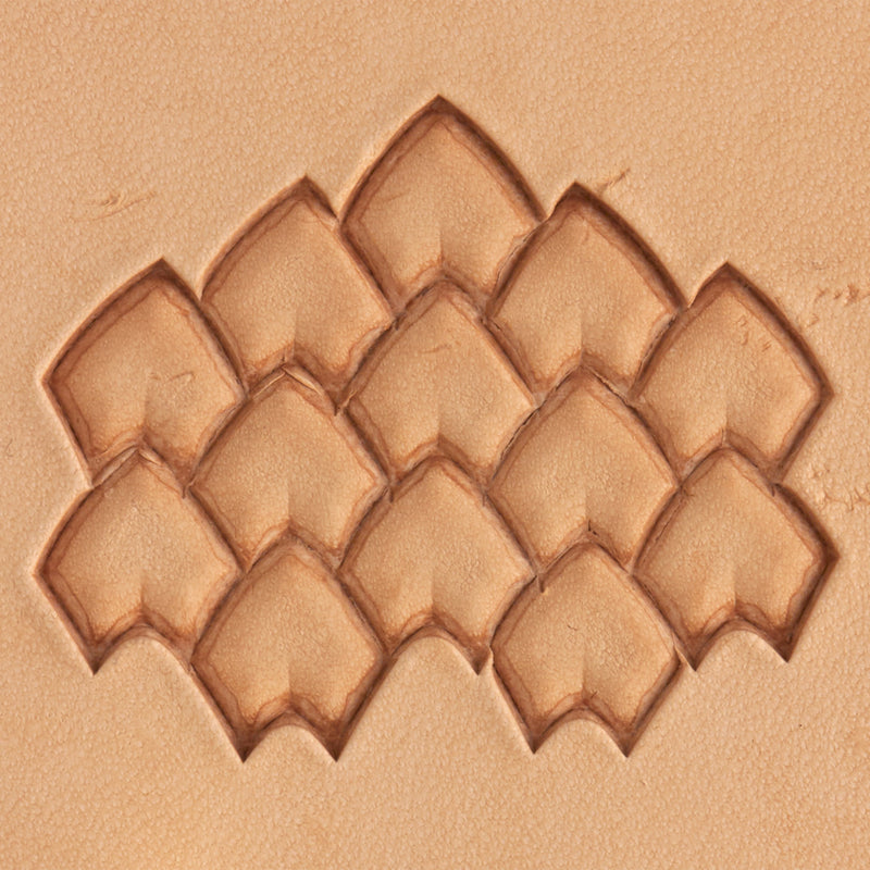 Dragon Scale Brass Stamp