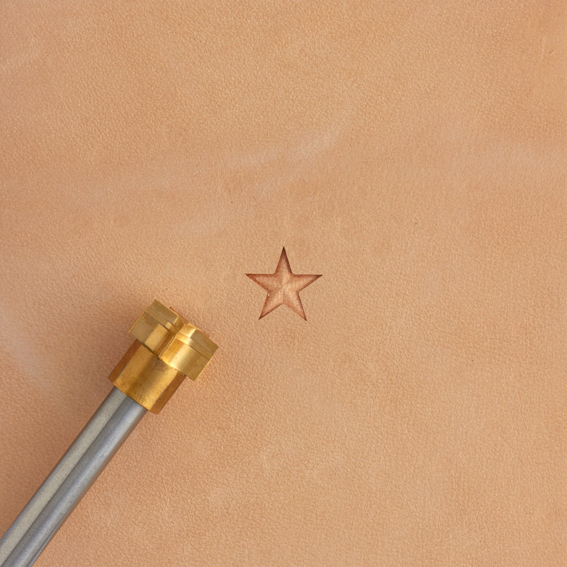 Large Star Brass Stamp