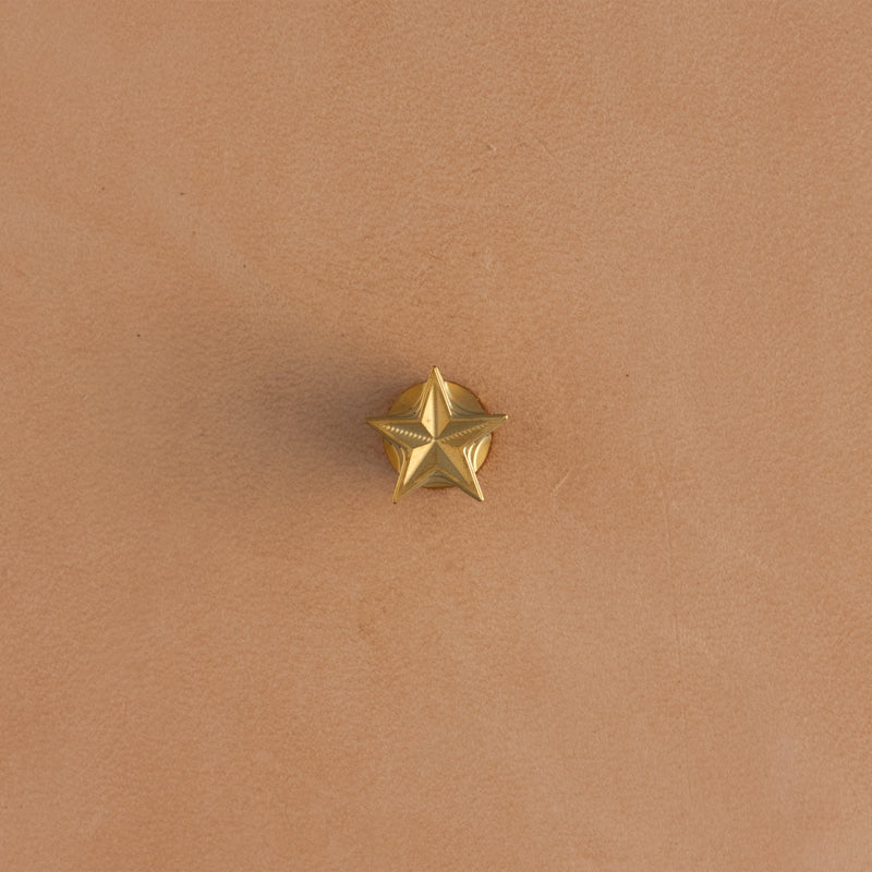 Large Star Brass Stamp