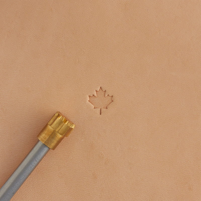 Maple Leaf Brass Stamp