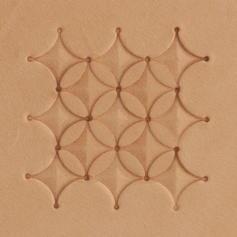 Box Diamond Brass Stamp
