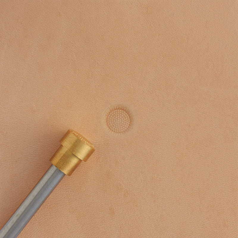 Flower Center Brass Stamp