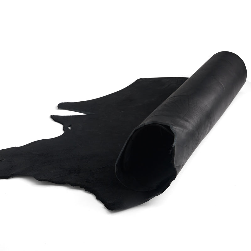 Economy Veg-Tan Saddle Skirting Side Black