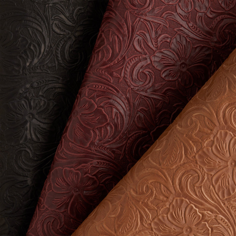 Aurora Floral Embossed Side