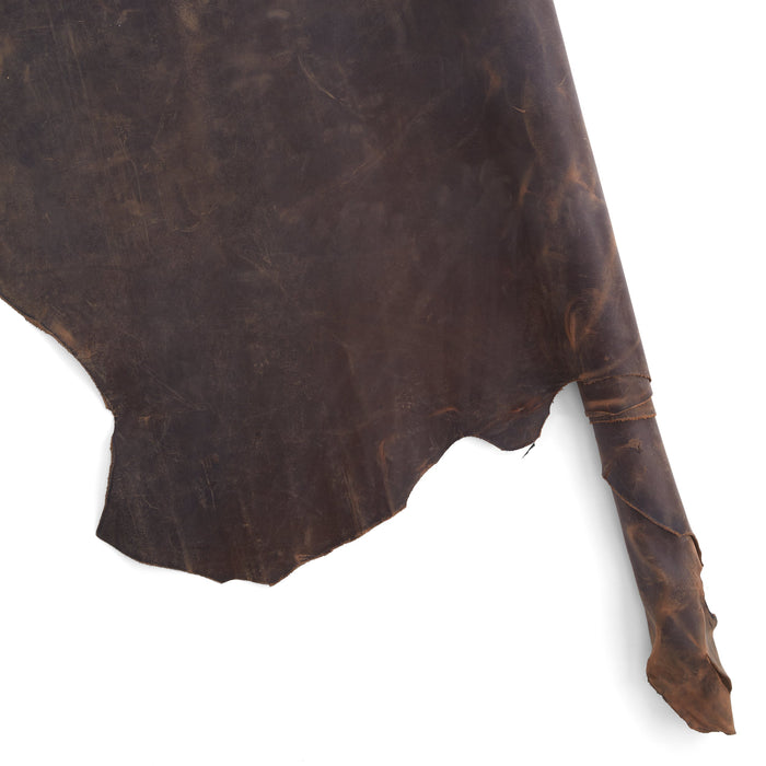 Utility Cowhide Side Dark Brown