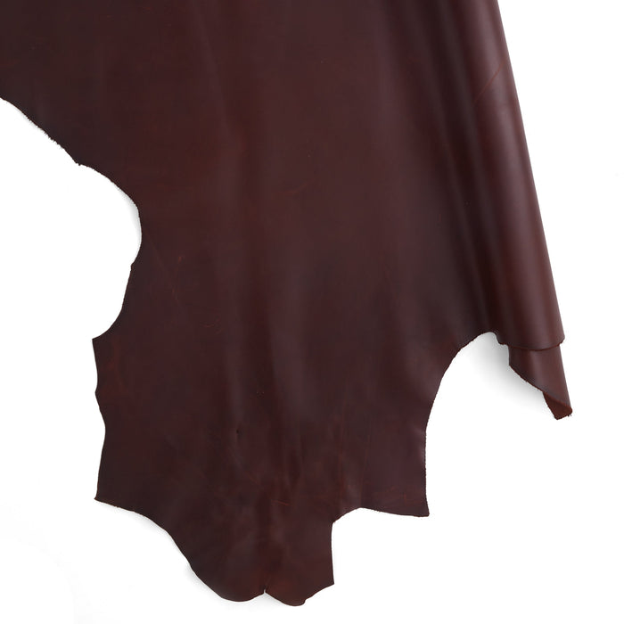 Utility Cowhide Side Red Brown