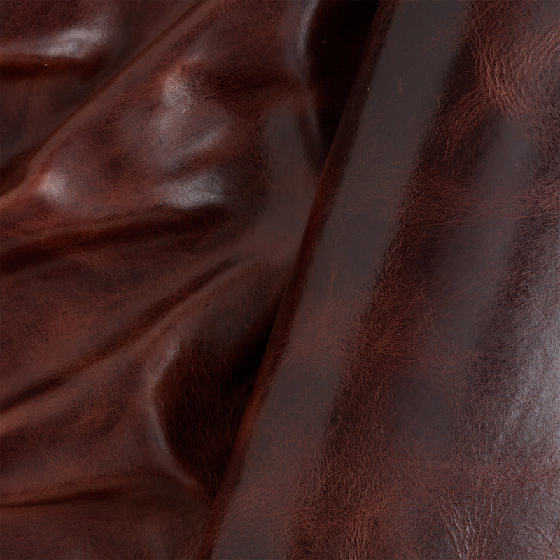 Collet simple pleine fleur tannage végétal marron