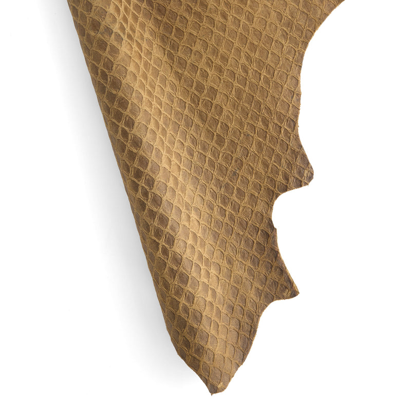 Scale Print Embossed Double Shoulder