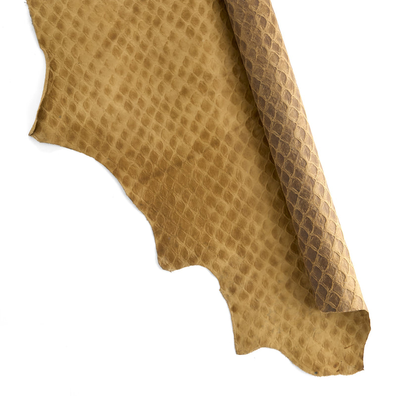 Scale Print Embossed Double Shoulder