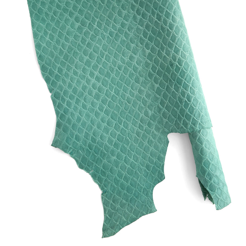 Scale Print Embossed Double Shoulder