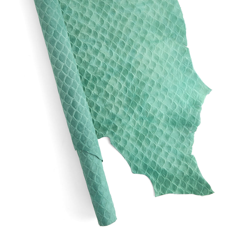 Scale Print Embossed Double Shoulder