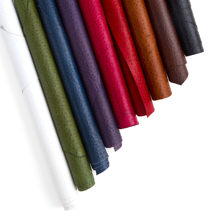 Ostrich Embossed Single Shoulder