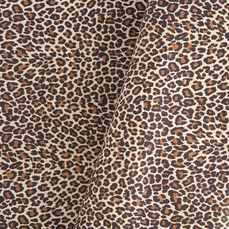 Mini-robe léopard imprimée asymétrique 3/5 oz