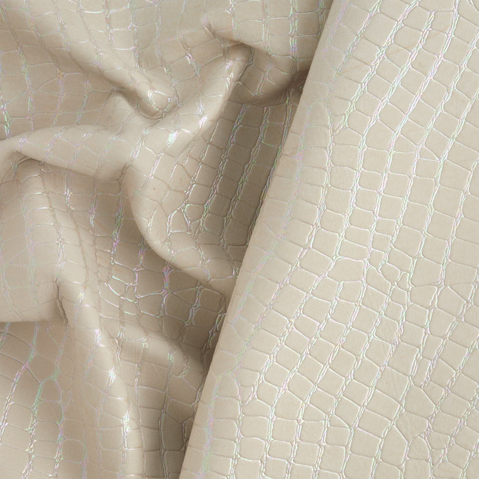 Italian Croco Embossed Iridescent Side