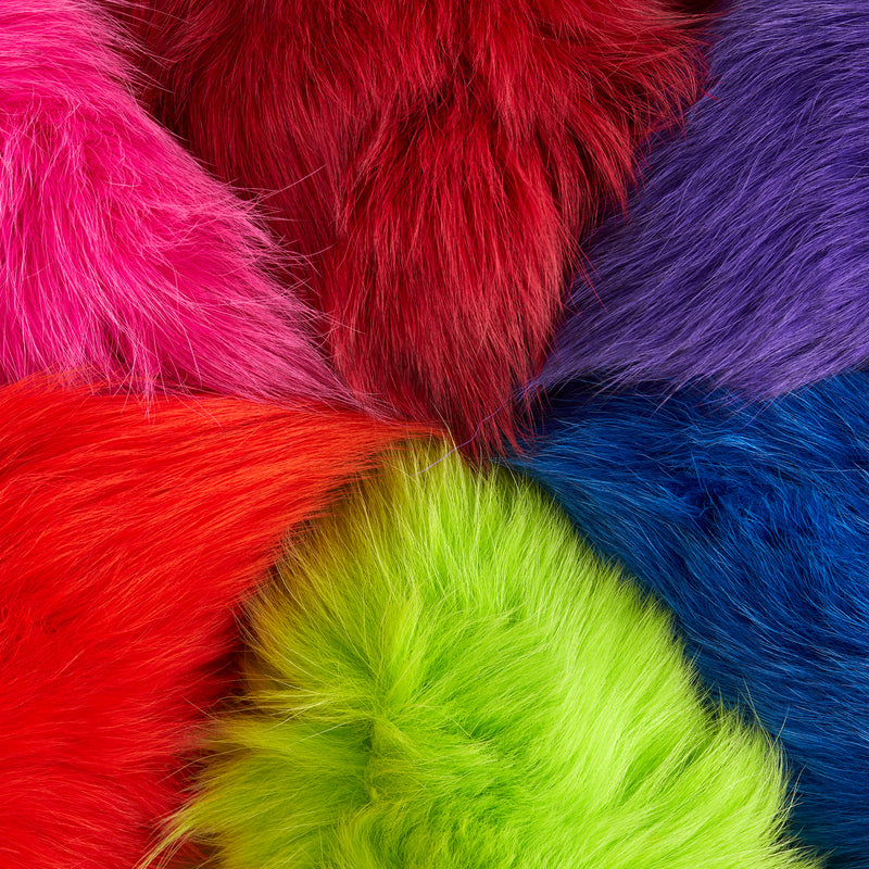 Dyed Fox Tail