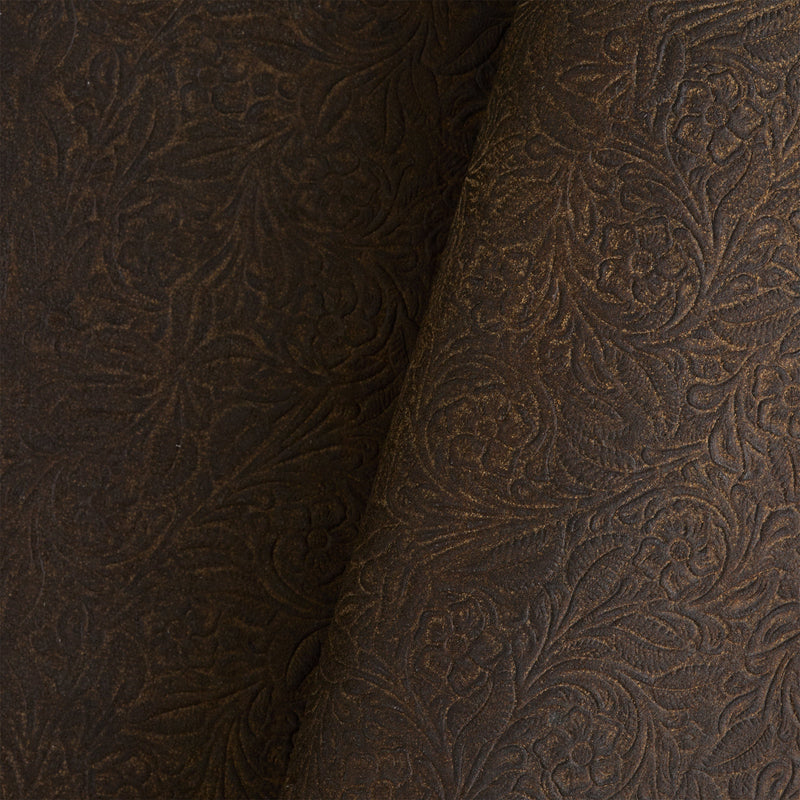 Texas Embossed Utility Suede Split Brown