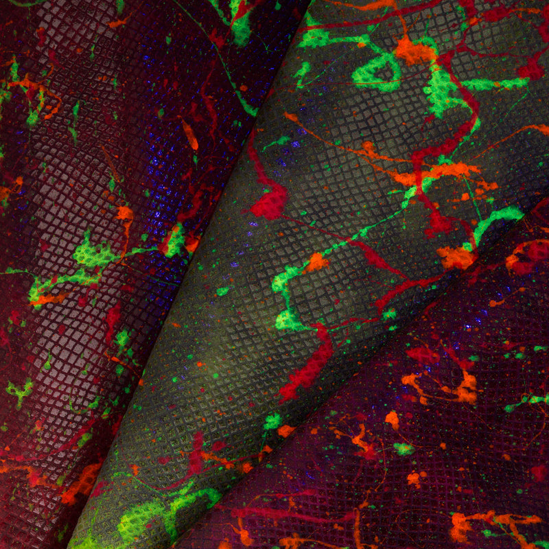 UV Reactive Snake Embossed Double Butt