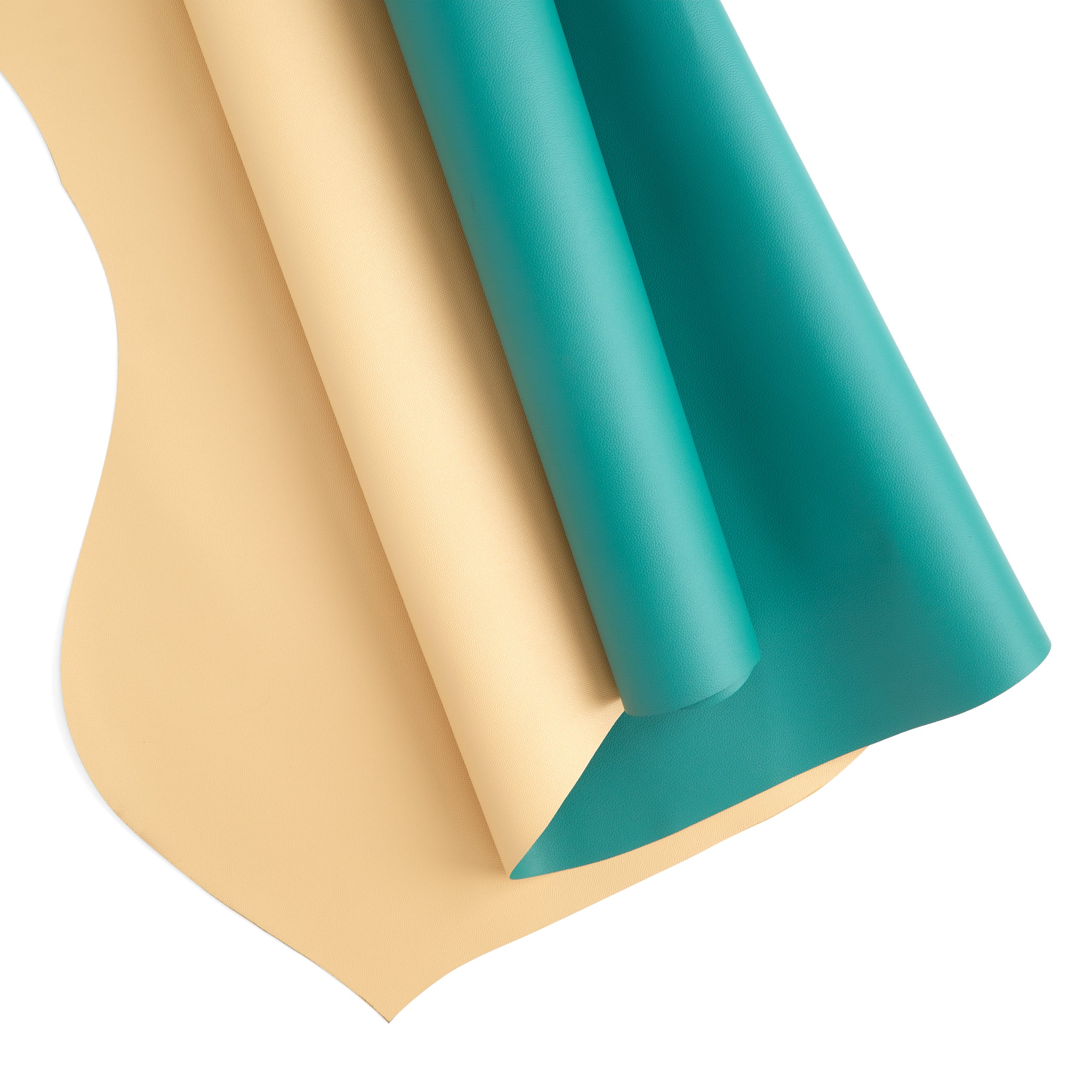 Double Finished Side Vanilla & Green | Tandy Leather — Tandy