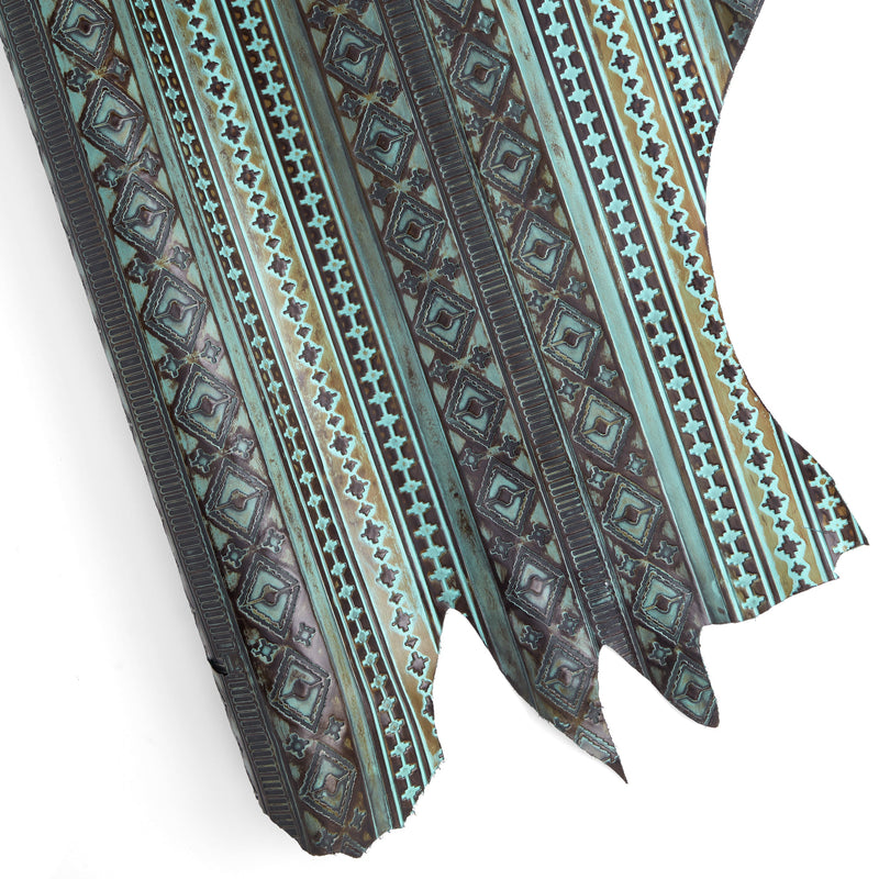Embossed Rivera Print Side