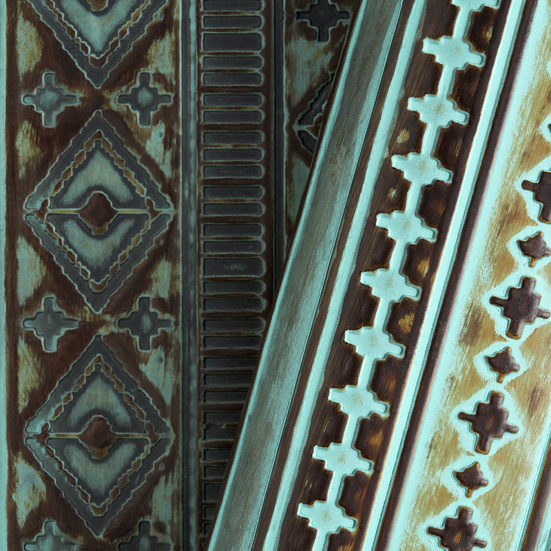 Embossed Rivera Print Side