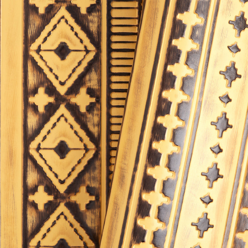 Embossed Rivera Print Side