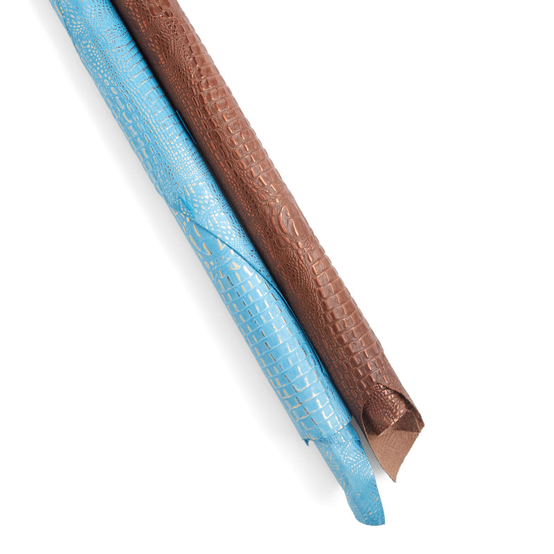 Foil Tip Croco Embossed Side