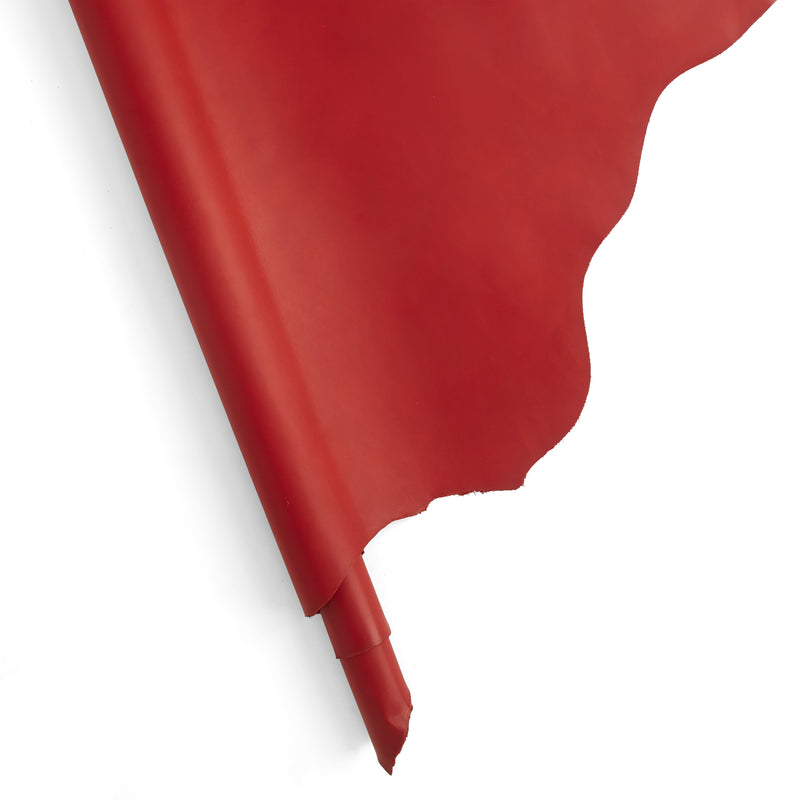 Flanc de cuir tanné végétal teint