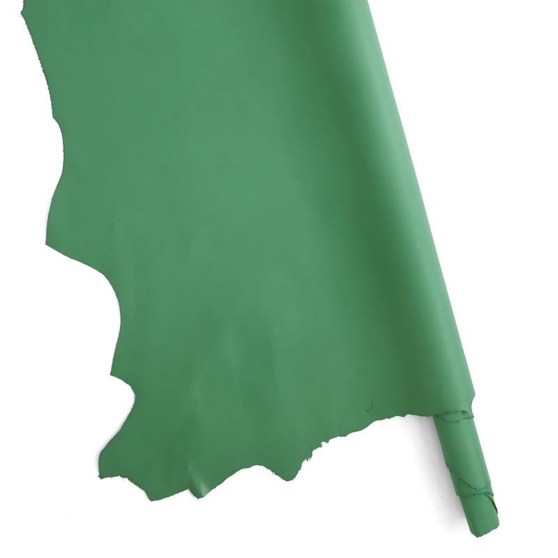 Flanc de cuir tanné végétal teint