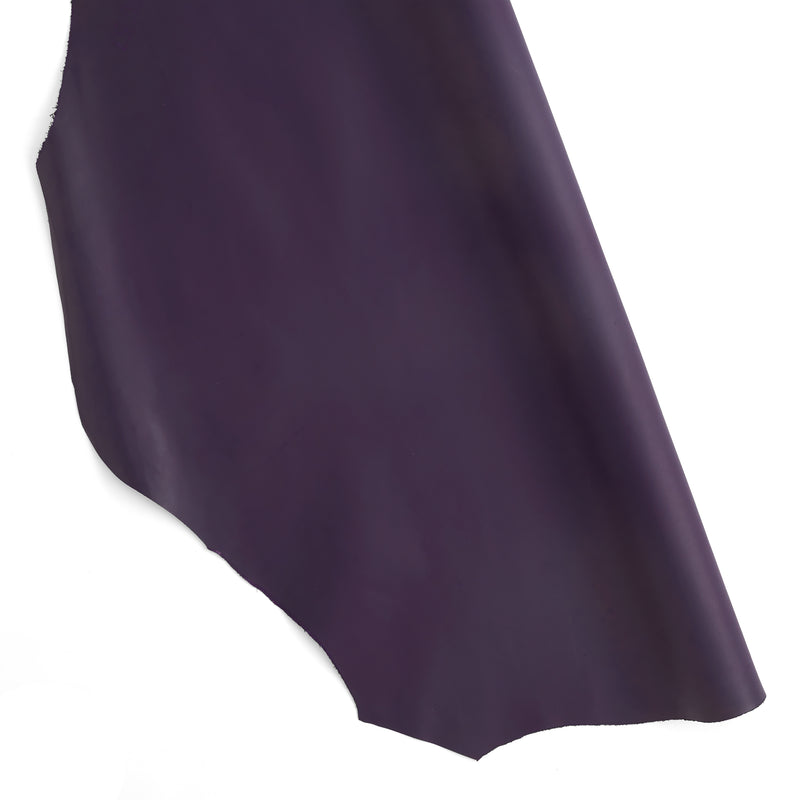 Flanc de cuir tanné végétal teint