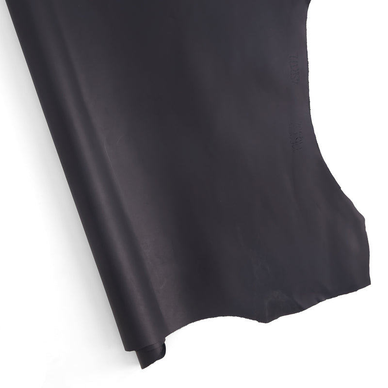 Flanc de cuir tanné végétal teint