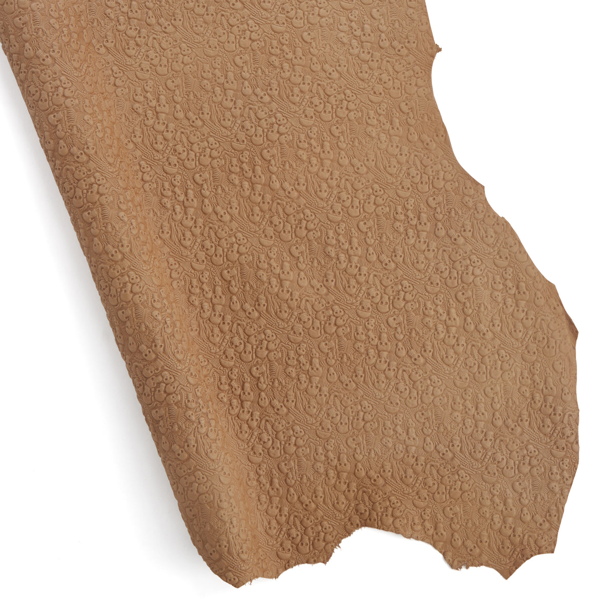 【PELLICULE】 mat leather taste jk 99269-51-SKULL-PRINT-VEG-