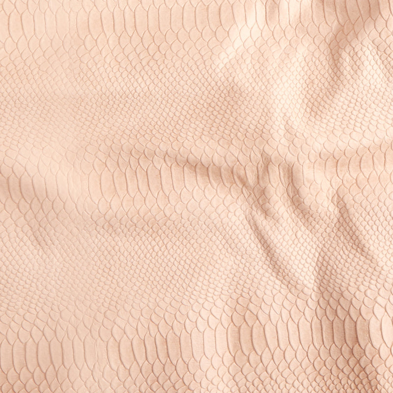 Piel Veg-Tan Sencilla, Grabada en Relieve