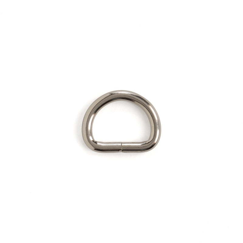 Paquete de 6 anillos en forma de D macizos