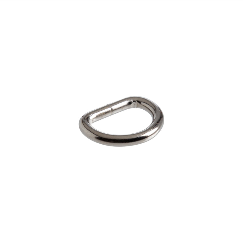 Paquete de 6 anillos en forma de D macizos
