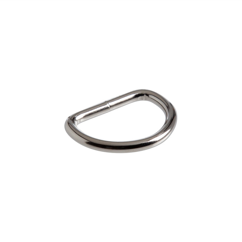 Paquete de 6 anillos en forma de D macizos