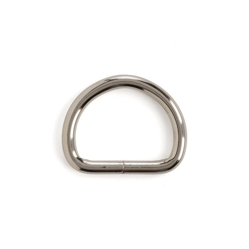 Paquete de 6 anillos en forma de D macizos