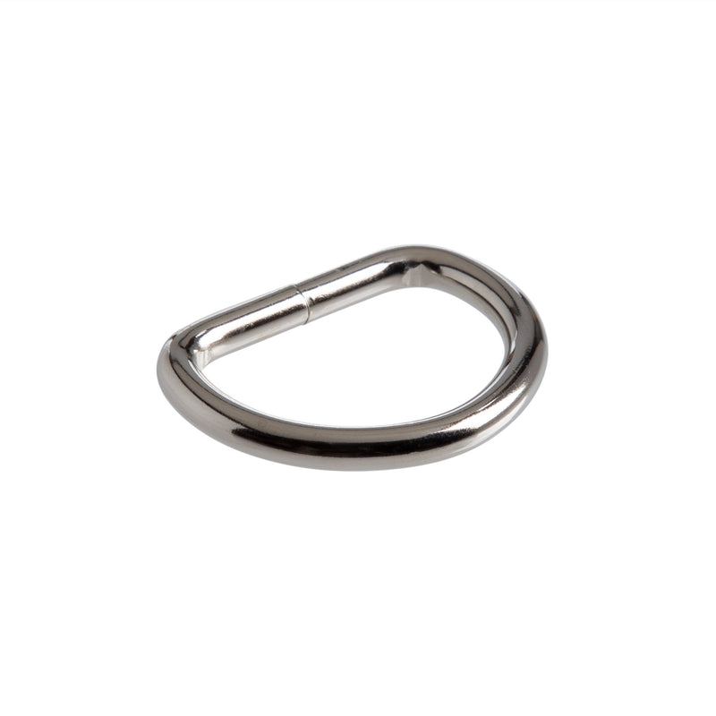 Paquete de 6 anillos en forma de D macizos