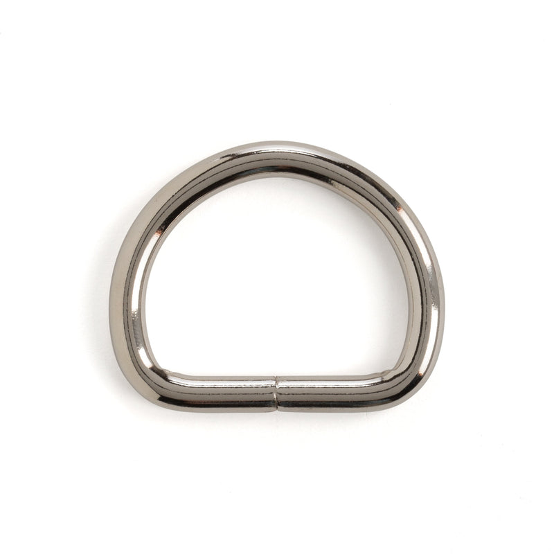 Paquete de 6 anillos en forma de D macizos