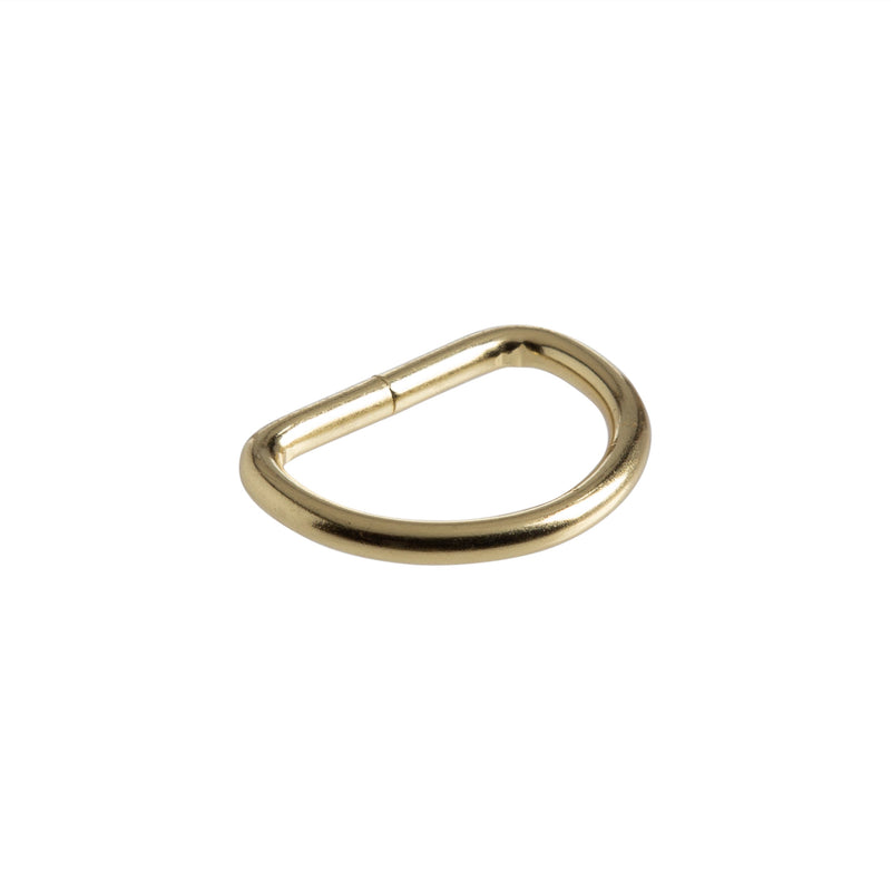 Paquete de 6 anillos en forma de D macizos