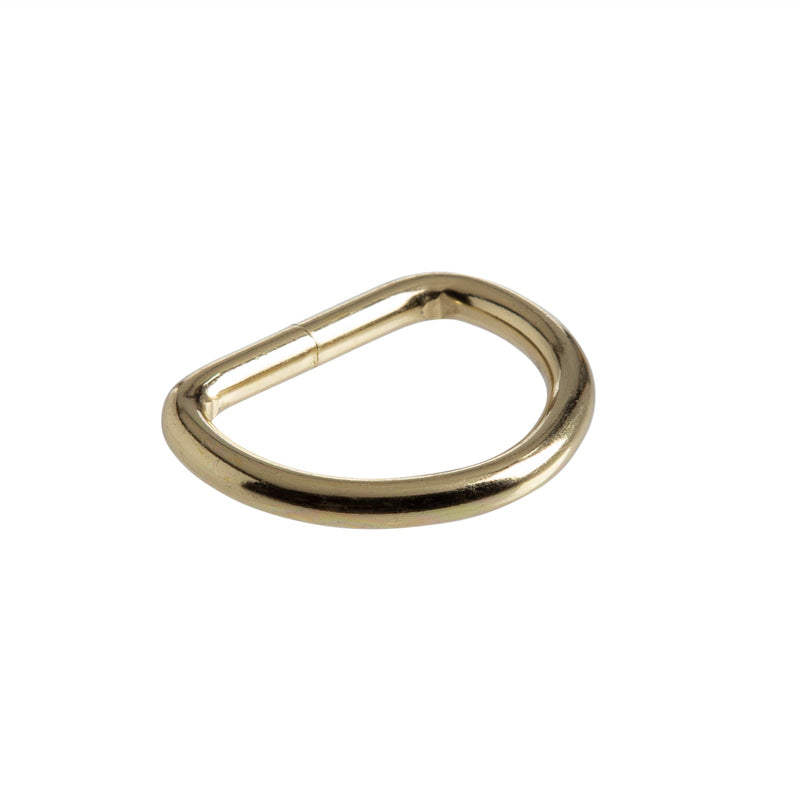 Paquete de 6 anillos en forma de D macizos