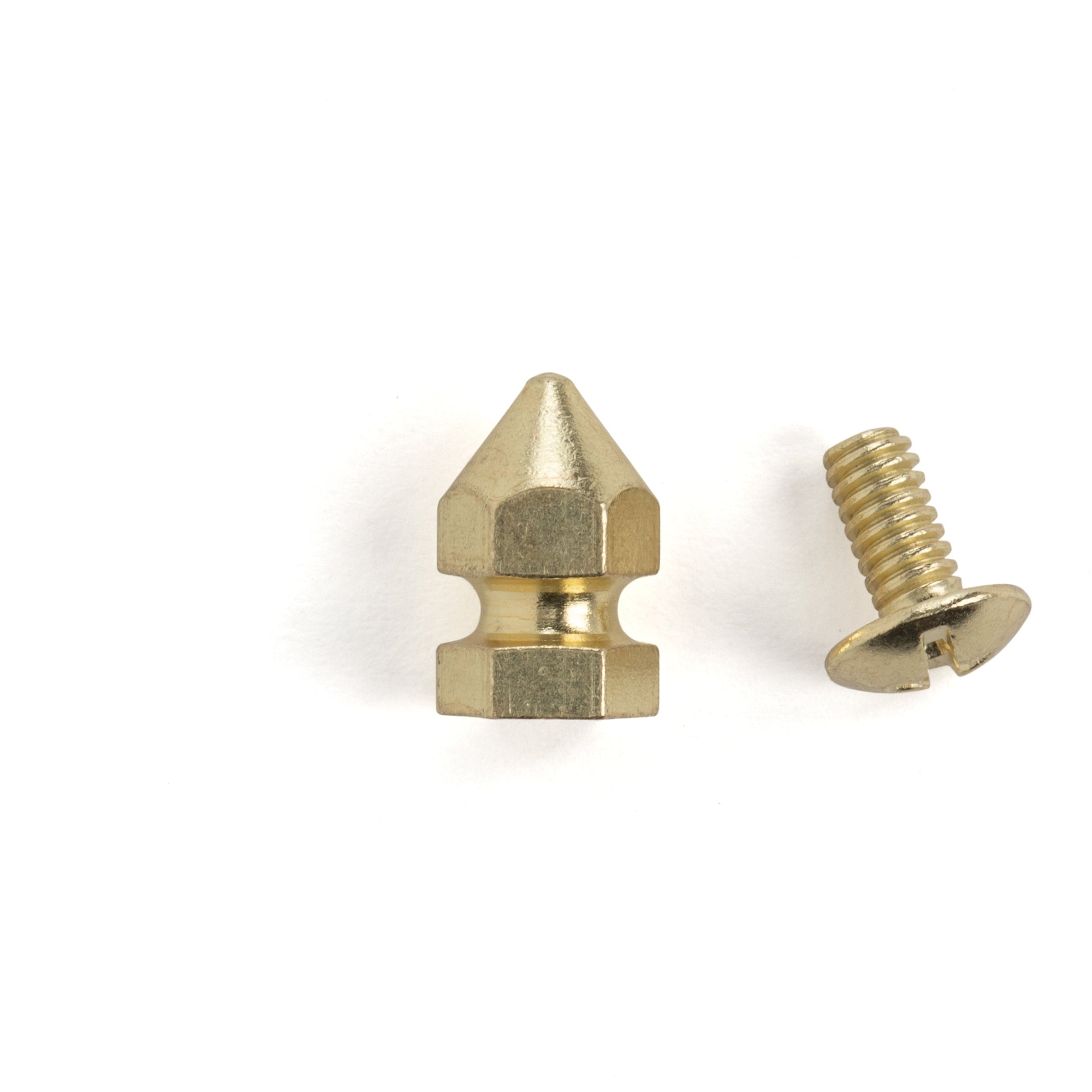 Solid Brass Spiked Rivet Screwback 10 Pack | Tandy Leather — Tandy ...