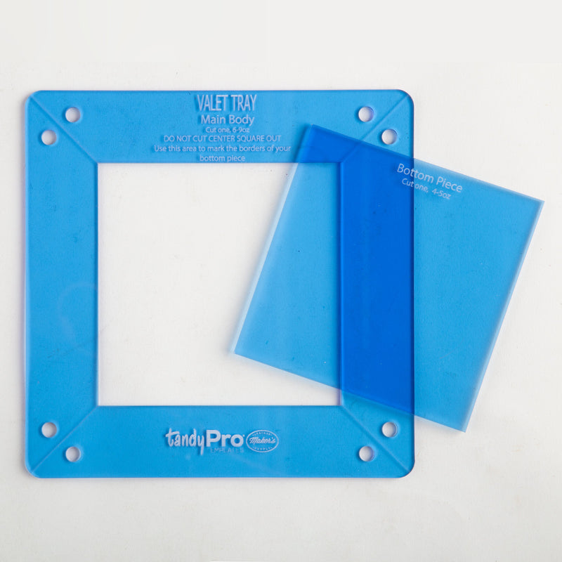 TandyPro® Valet Tray Template - FINAL SALE