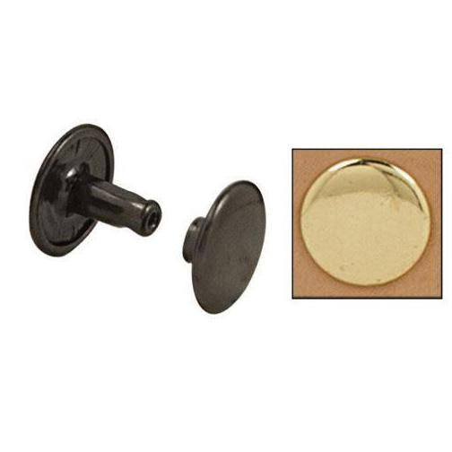 Wide Double Cap Rivets 100 Pack